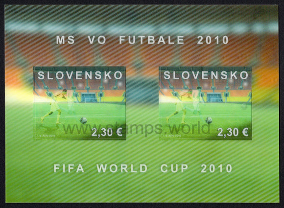 Slovakia. 2010 FIFA World Cup. South Africa. MNH