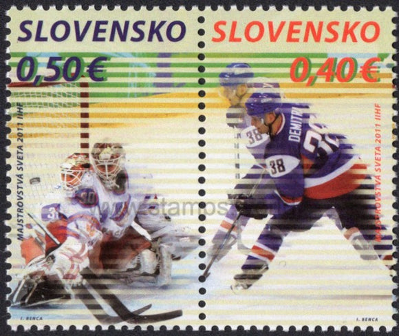 Slovakia. 2011 Hockey World Championship. MNH