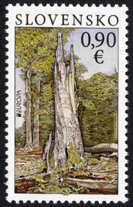 Slovakia. 2011 Europa. Forests. National Park Poloniny. MNH