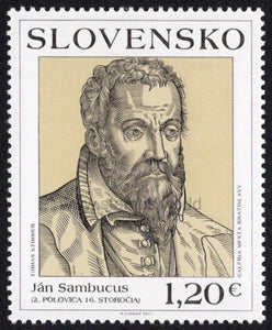 Slovakia. 2011 Art. Jan Sambucus. MNH