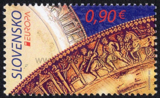 Slovakia. 2012 Europa. Visit. MNH