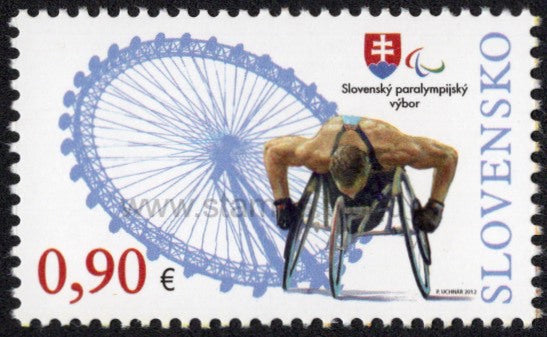 Slovakia. 2012 Paralympic Games. London. MNH