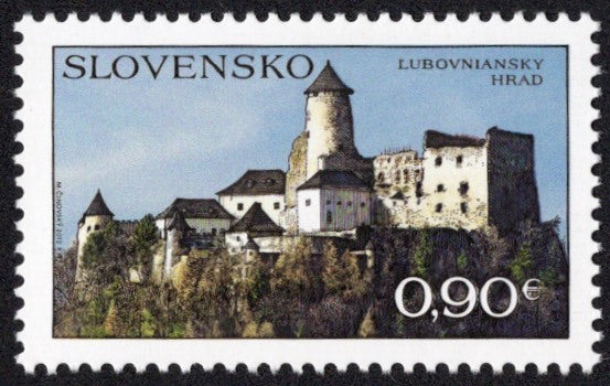 Slovakia. 2012 Lubovna Castle. MNH