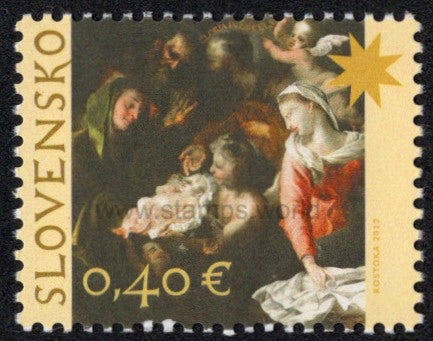Slovakia. 2012 Christmas. Birth of Christ. MNH