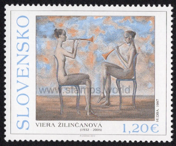 Slovakia. 2012 Art. Viera Zilincanova. MNH