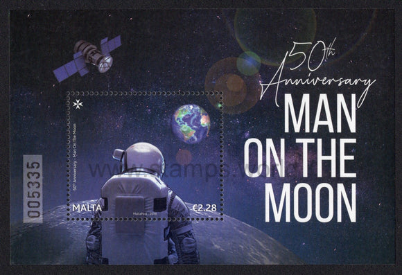 Malta. 2019 Man on the Moon. MNH