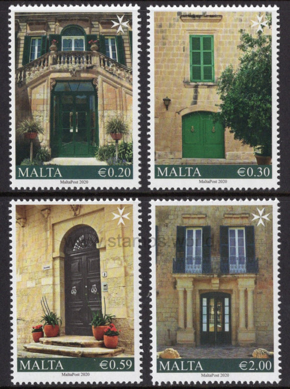 Malta. 2020 Old Residential Houses II. MNH
