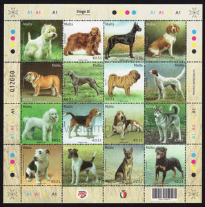 Malta. 2020 Dogs II. MNH