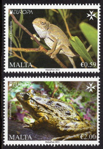 Malta. 2021 Europa. Endangered National Wildlife. MNH