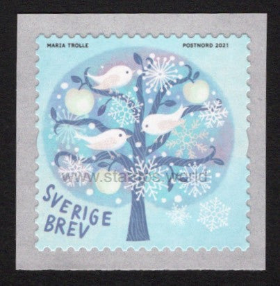 Sweden. 2021 Christmas. MNH