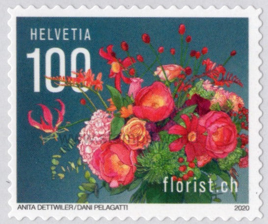 Switzerland. 2020 Swiss Florists' Association. MNH
