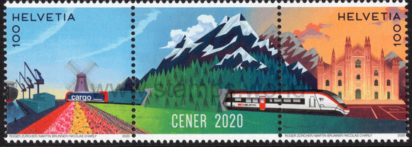 Switzerland. 2020 Ceneri Railway Tunnel. MNH