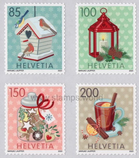 Switzerland. 2020 Christmas. MNH