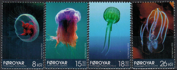 Faroe Islands. 2014 Jellyfish. MNH