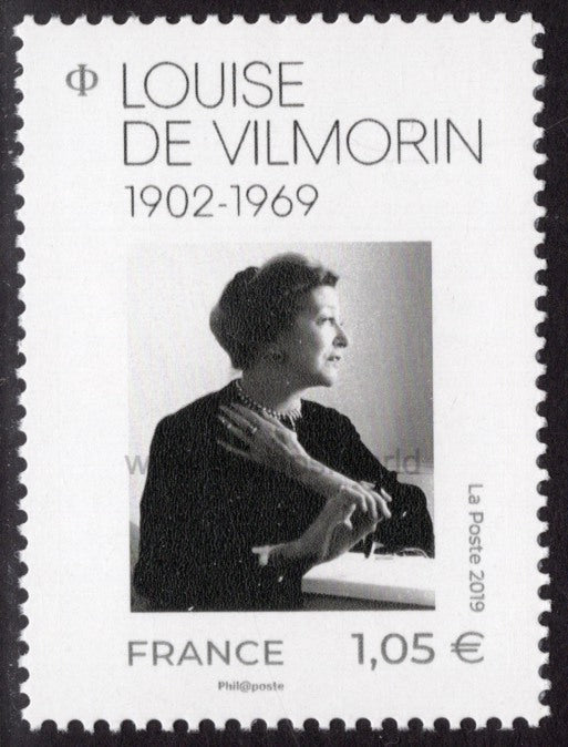 France. 2019 Louise de Vilmorin. MNH