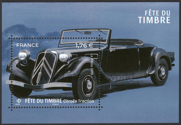 France. 2019 Citroen Traction. MNH