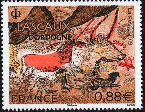 France. 2019 Lascaux. Cave Paintings. MNH