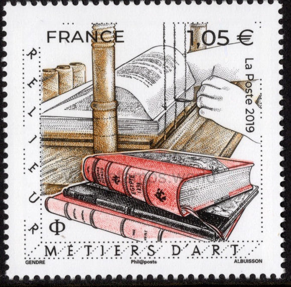 France. 2019 Bookbinding. MNH