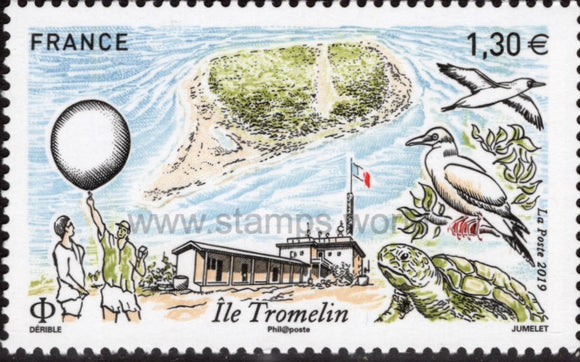 France. 2019 Tromelin Island. MNH