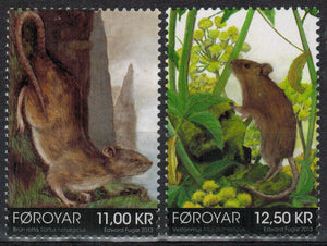 Faroe Islands. 2013 Rat and mouse. MNH