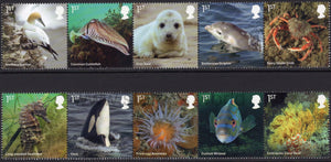 Great Britain. 2021 Wild Coasts. MNH