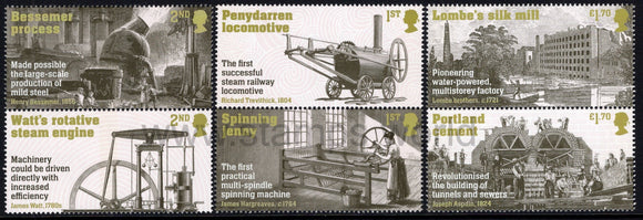 Great Britain. 2021 Industrial Revolutions. MNH