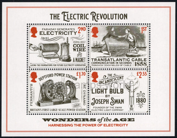 Great Britain. 2021 Industrial Revolutions. MNH