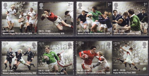 Great Britain. 2021 Rugby Union. MNH