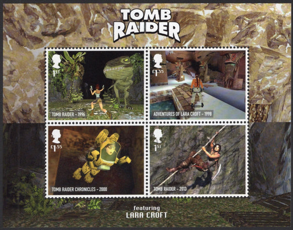 Great Britain. 2020 Video Games. Tomb Raider. MNH