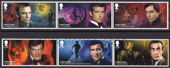 Great Britain. 2020 James Bond. MNH