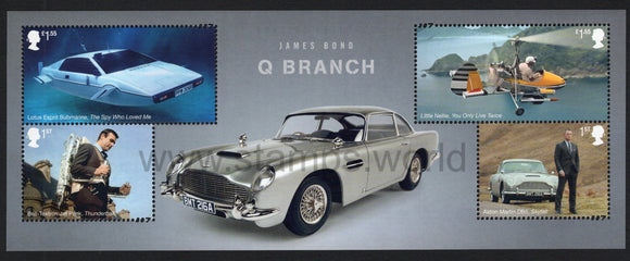 Great Britain. 2020 James Bond. MNH