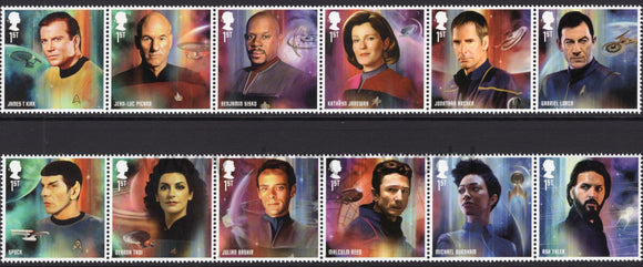 Great Britain. 2020 Star Trek. MNH