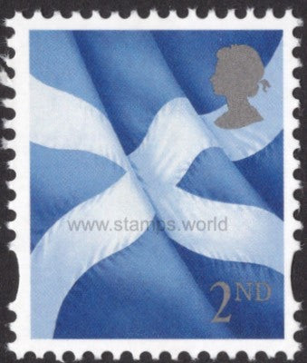 Great Britain. 2018 Scotland. Definitive stamp 2nd Class. MNH