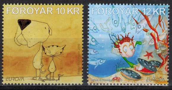 Faroe Islands. 2010 Europa. Children's books. MNH
