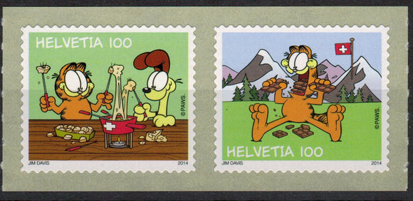 Switzerland. 2014 Garfield. MNH