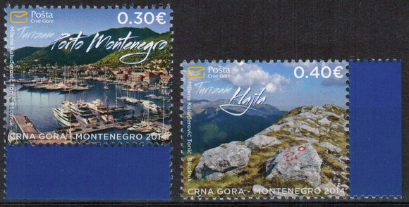 Montenegro. 2014 Tourism. MNH