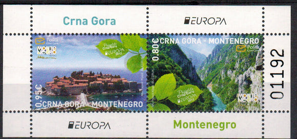 Montenegro. 2012 EUROPA. Visit. MNH