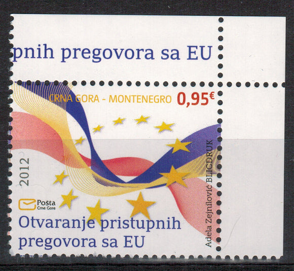 Montenegro. 2012 Opening of EU Accession Negotiations. MNH