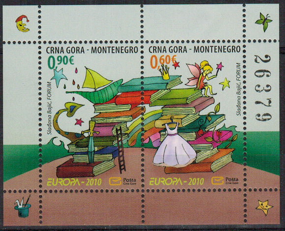 Montenegro. 2010 EUROPA. Children's books. MNH