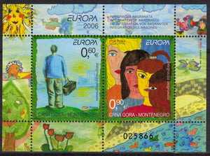Montenegro. 2006 EUROPA. Integration. MNH