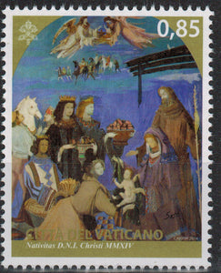 Vatican. 2014 Christmas. MNH