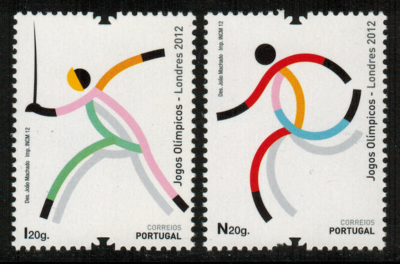 Portugal. 2012 Olympic Games, London. MNH