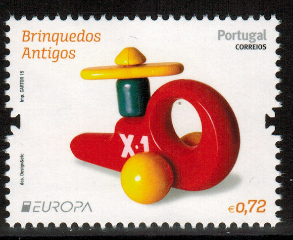 Portugal. 2015 Europa. Old Toys. MNH