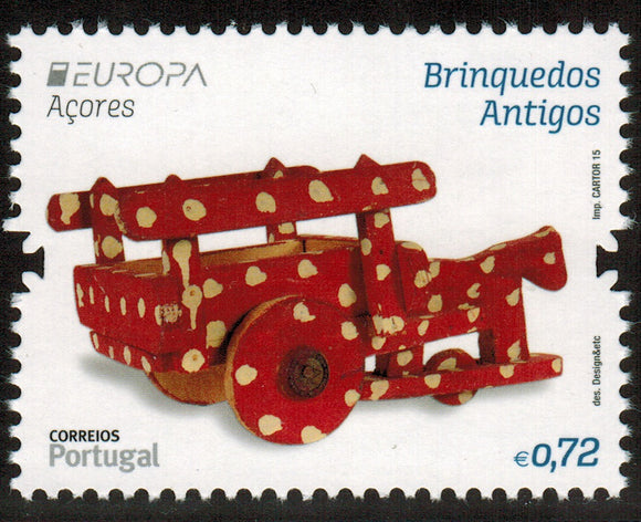 Azores. 2015 Europa. Old Toys. MNH