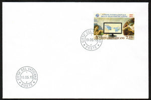 Vatican. 2015 150th anniversary of the International Telecommunication Union (ITU). FDC