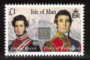 Isle Of Man. 2015 Napoleon's Hundred Days Campaign. MNH