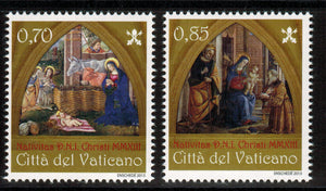 Vatican. 2013 Christmas. MNH