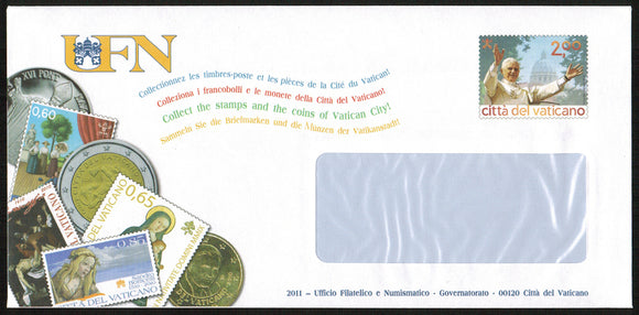 Vatican. 2011 Philatelic envelope