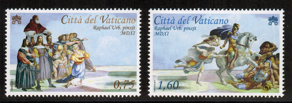Vatican. 2011 Raphael. The room of Heliodorus. MNH