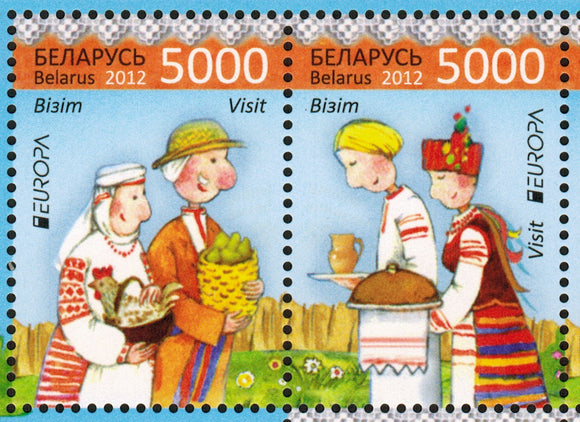 Belarus. 2012 Europa. Visit. MNH